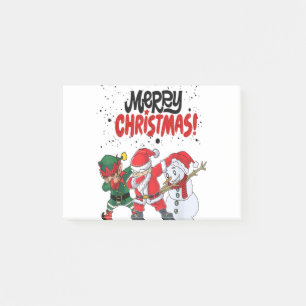 Post-it® Dabbing Santa Claus Noël Noël Noël Noël Famille Co