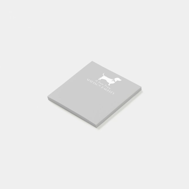 Post-it® Dachshund Wiener Dog Puppy Post-it Notes (Incliné)