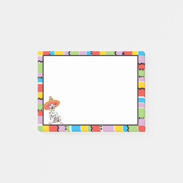 Post-it® Dalmate de fiesta (Devant)