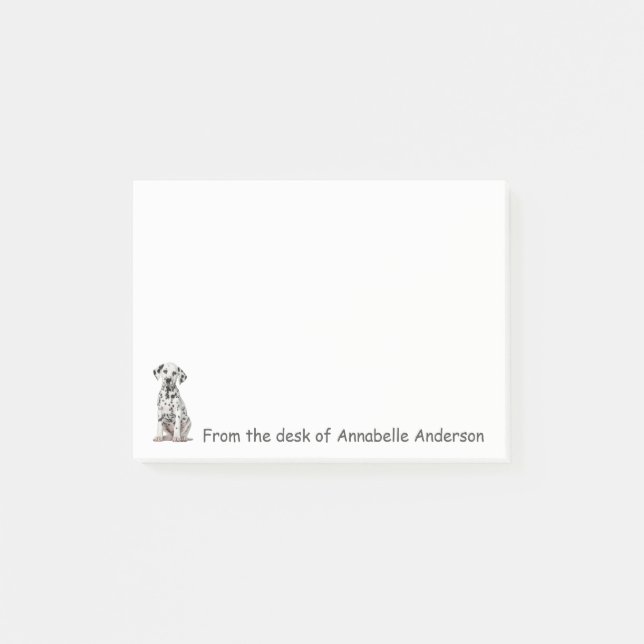 Post-it® Dalmatie réaliste Personnaliser (Devant)