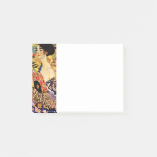 Post-it® Dame Gustav Klimt avec ventilateur