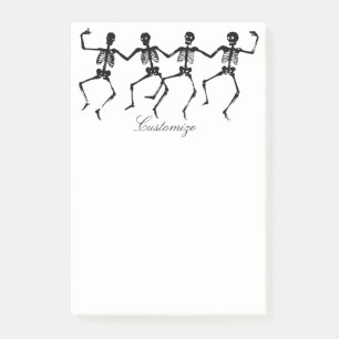 Post-it® Dancing Skeletos Halloween Thunder_Cove