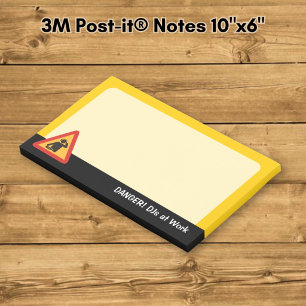 Post-it® Dangers DJ au travail