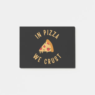 Post-it® Dans La Pizza, Nous Croûtons