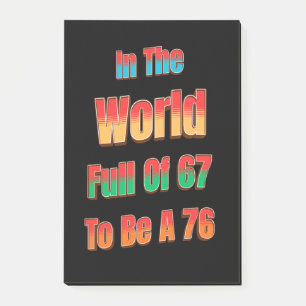 Post-it® Dans Le Monde Plein de 67 Pour Être Un 76