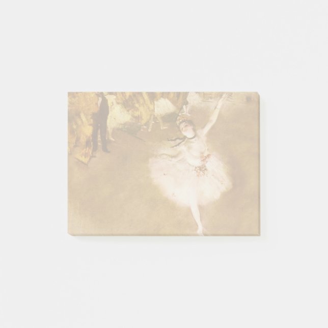 Post-it® Danseur de ballet Diplôme de la peinture étoile (Devant)