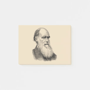 Post-it® Darwin Portrait Evolution/ Charles Darwin