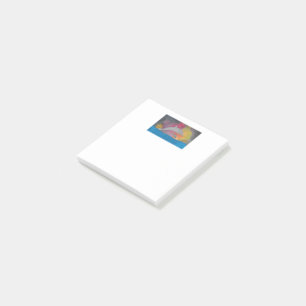 Post-it® Dauphins contre un ciel galactique