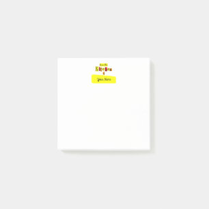 Post-it® De La Cuisine De Retro Custom Post il Notes