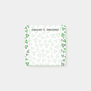 Post-it® De nombreux triangles colorés dans différentes nua