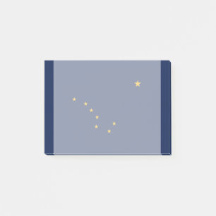 Post-it® Décor de conception du drapeau de l'État de l'Alas