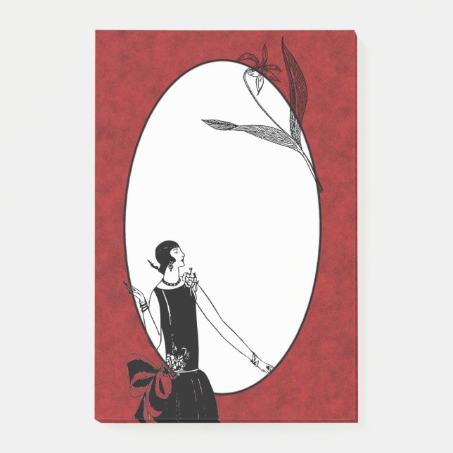 Post-it® défilé de mode des années 1920 (Devant)