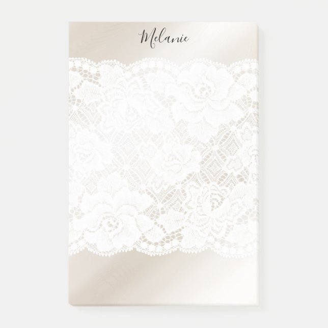 Post-it® Dentelle sur le blush (Devant)