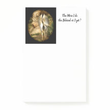 "Derrière-heu j'obtiens !" Notes de post-it, 4 x 6