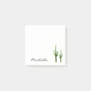 Post-it® Desert Southwest Cactus Élégant Script
