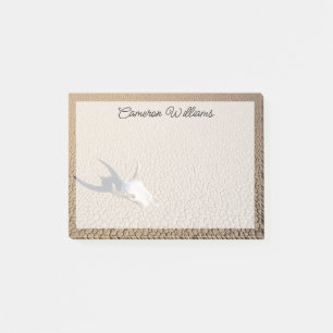 Post-it® Deserts   Cow Skull on the Desert Ground