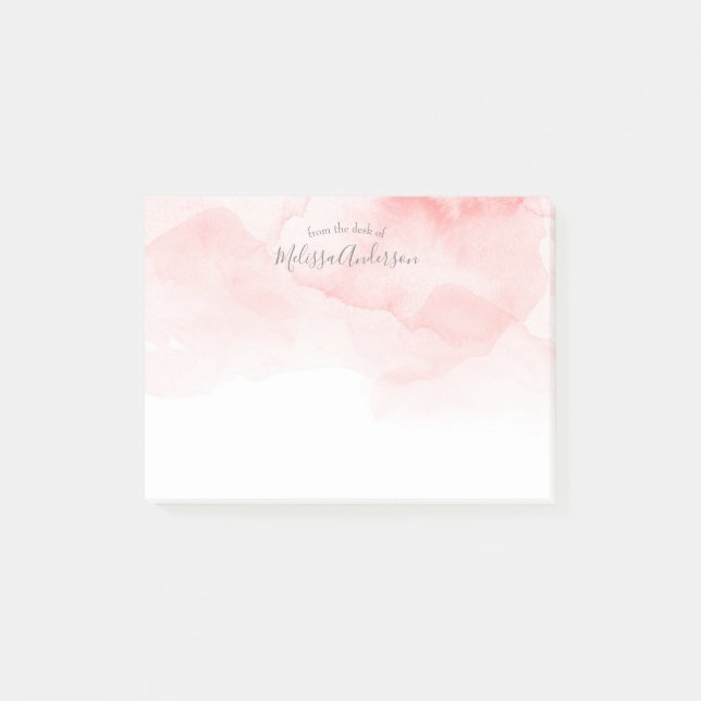 Post-it® Design, aquarelle, moderne, tendance, chic (Devant)
