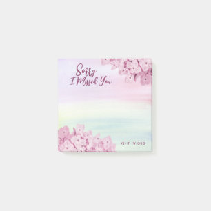 Post-it® Désolé de t'avoir manqué JW