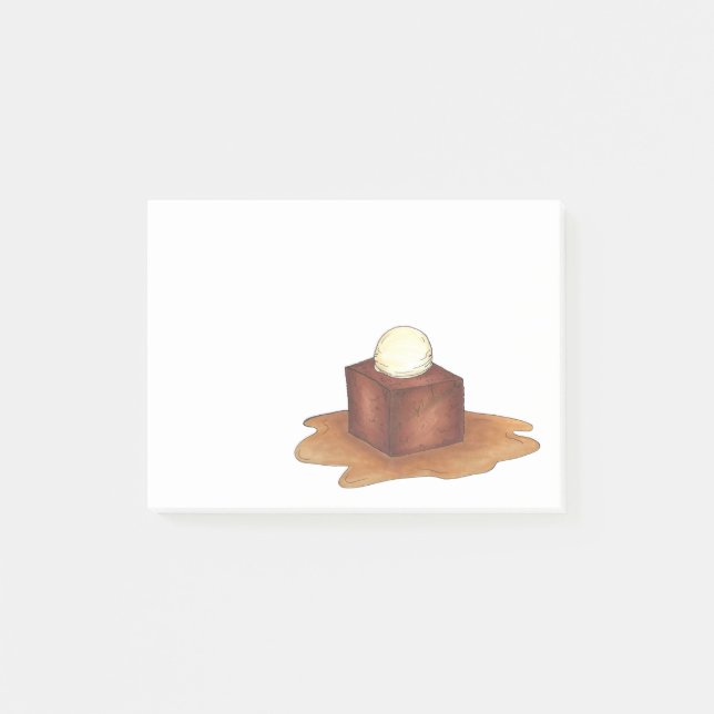 Post-it® Dessert De Pot De Café Sticky Britannique (Devant)