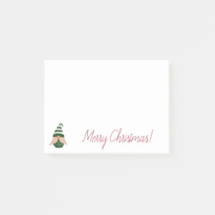 Post-it® Dessin aquarelle Noël gnome