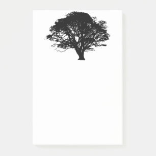 Post-it® Dessin d'art gothique du chêne noir