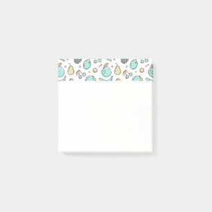 Post-it® Dessin de la ligne d'été du Motif de fruits mignon