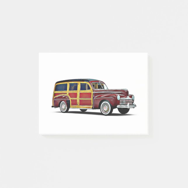 Post-it® Dessin de Woody Wagon (Devant)