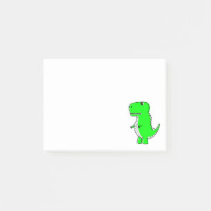 Post-it® Dessin Dinosaure Vert Notes post-it