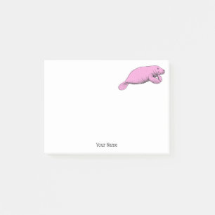 Post-it® Dessin Manat vintage rose