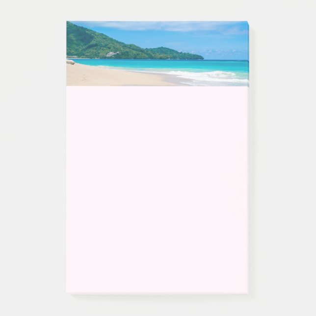 Post-it® Destination tropicale Plage Pittoresque Photo (Devant)