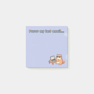 Post-It d'humour de bureau | Selon mon dernier cou