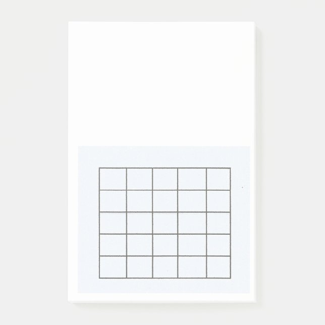 Post-it® Diagramme de guitare de note de post-it (Devant)