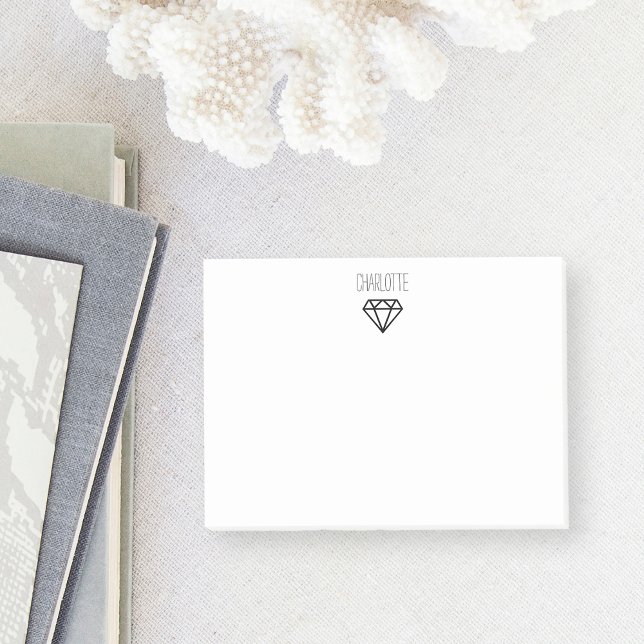 Post-it® Diamant graphique Notes postIT personnalisées (Créateur téléchargé)
