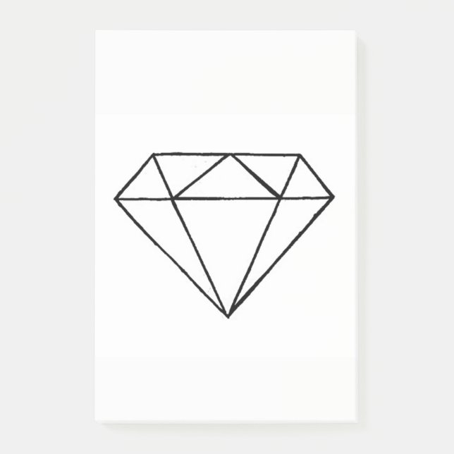 Post-it® Diamant post it (Devant)