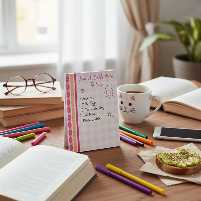 Post-it® Diamants Peints Rose Et Jaune (Just a little note to say… you need this cutie.)
