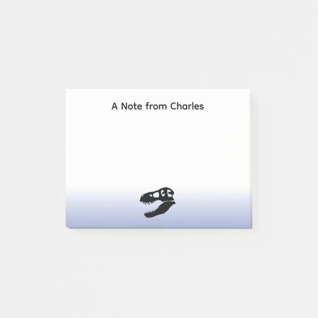 Post-it® Dinosaure tyrannosaurus rex personnalisé (Devant)