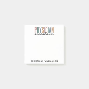 Post-it® Diplôme d'adjoint de médecin PA personnalisé
