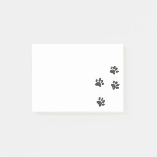 Post-it® Distresse Chien Paw Tracks Post-it Notes