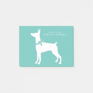 Post-it® Dobermann Pinscher Chien Chien Puppy Dobie