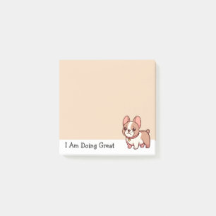 Post-it® Doing Great French Bulldog