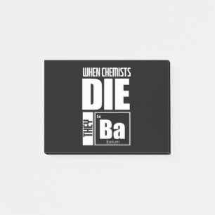 Post-it® Don de scientifique   Chimie