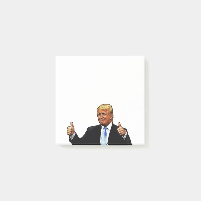 POST-IT® DONALD TRUMP POST IT NOTES (Devant)