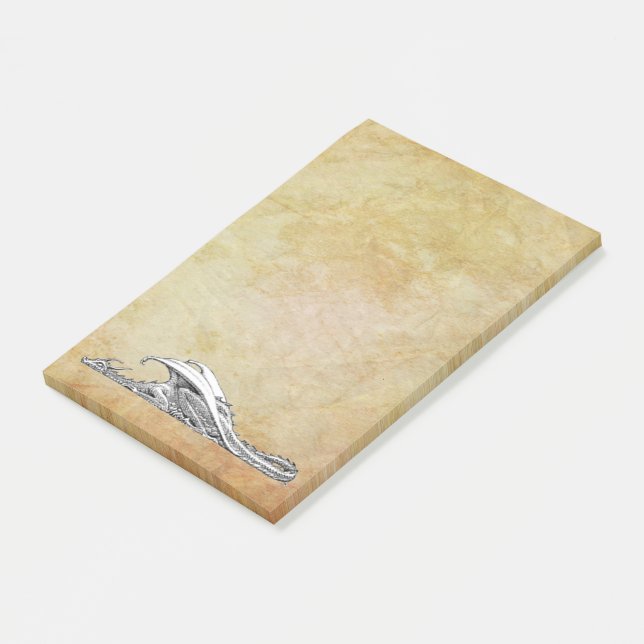 Post-it® Dragon de sommeil (Incliné)