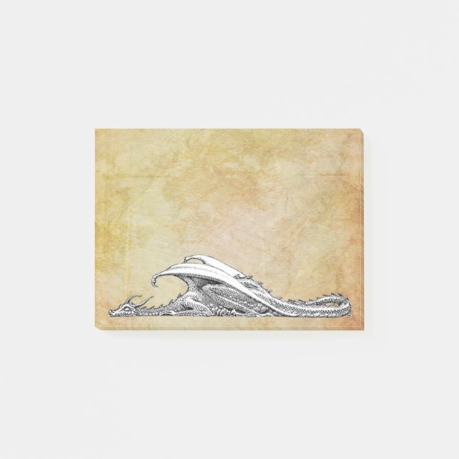 Post-it® Dragon de sommeil (Devant)