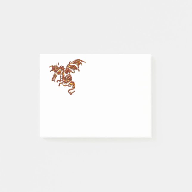 Post-it® Dragon flamboyant (Devant)