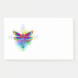 Post-it® Dragonfly en arc-en-ciel