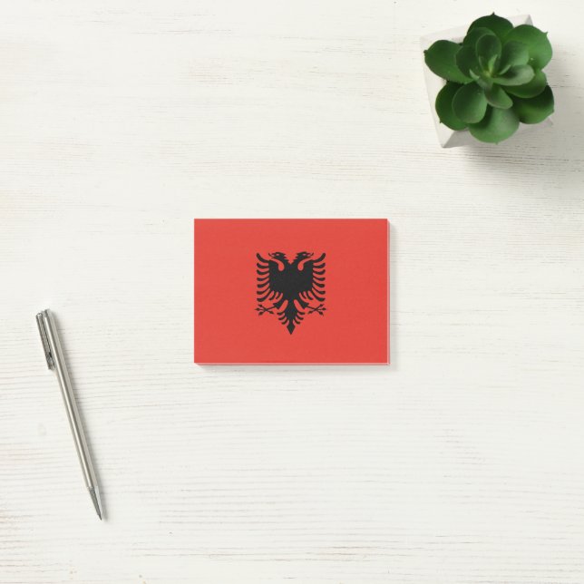 Post-it® Drapeau albanais (Bureau)
