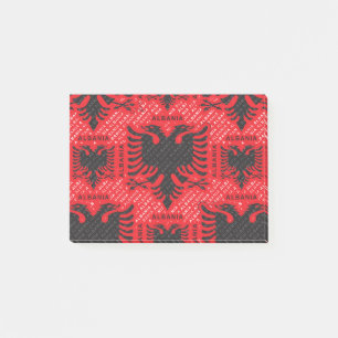 Post-it® Drapeau albanais motif 2
