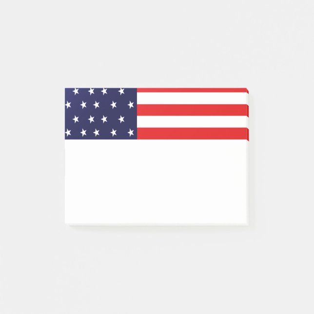 Post-it® Drapeau américain (Devant)