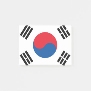 Post-it® Drapeau de la Corée du Sud